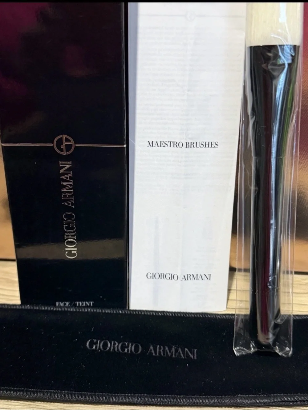 Giorgio Armani Maestro Blush Brush 3  RARE DISCONTINUED ~BNIB